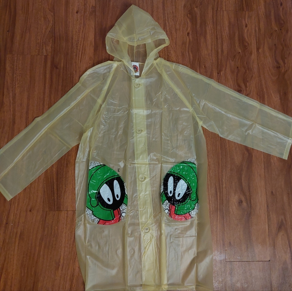 Marvin the Martian Rain Cover Jacket Warners Bros Looney Tunes